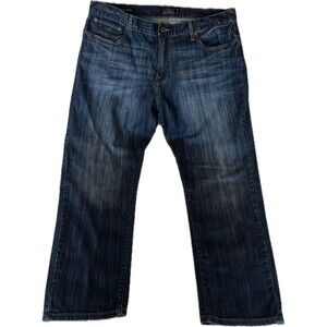 Men's LUCKY BRAND Blue "221" Straight" Denim Jeans Size 40X30